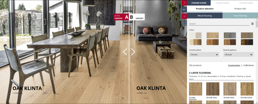 Kompletní sortiment dřevěných podlah Kährs.com